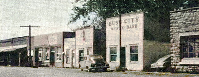 Vintage Bush City, Kansas.