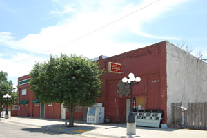 Business Buildings in Colony, Kansas by Kathy Alexander.