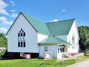 Methodist Church in Colony, Kansas.