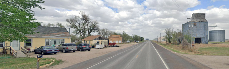 Dundee, Kansas Town View, courtesy of Google Maps.