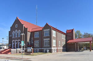 Federated Church in Erie, Kansas by Kathy Alexander.