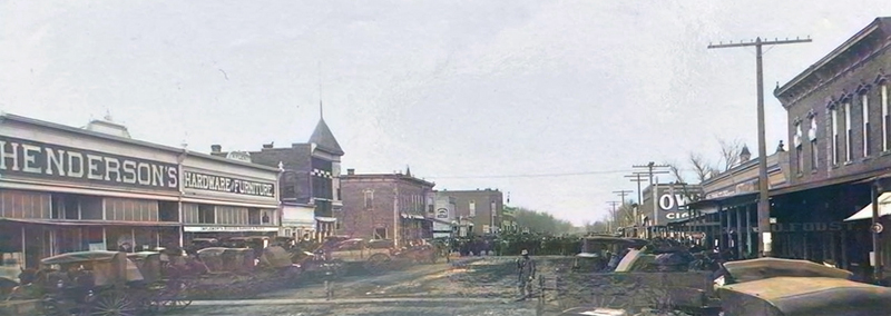 Erie, Kansas Main Street.