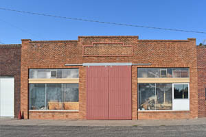 Old grocery store in Galatia, Kansas by Kathy Alexander.