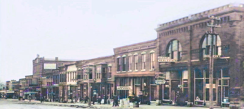 Garnett, Kansas Business Buildings.