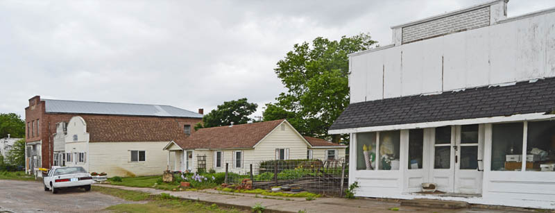 Norway, Kansas Main Street by Kathy Alexander.