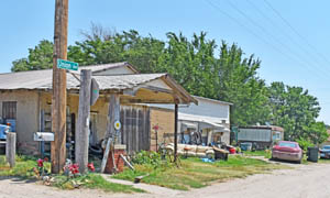 An old business building in Susank, Kansas by Kathy Alexander.