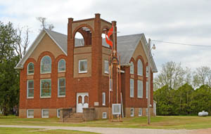 Methodist Church in Bluff City, Kansas by Kathy Alexander.