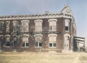 Bluff City, Kansas State Bank.