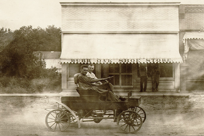 Burr Oak, Kansas Store.