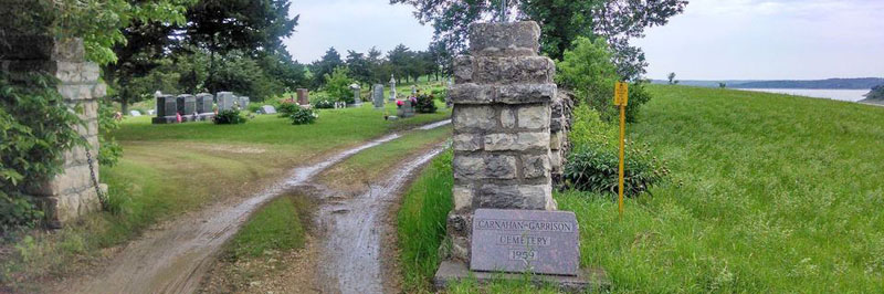 Carnahan-Garrison Cemetery in Pottawatomie County, Kansas.