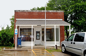 The post office in Cassoday, Kansas by Kathy Alexander.