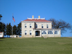 Clover Cliff Ranch House near Elmdale, Kansas by Kathy Alexander.