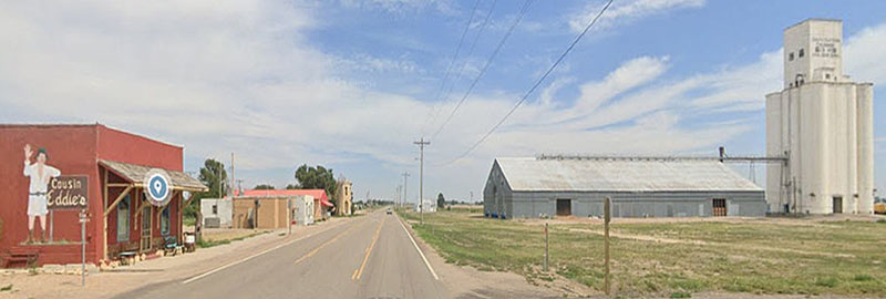 Coolidge, Kansas Town View courtesy Google Maps.