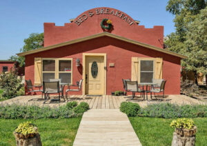 Trail City Bed and Breakfast in Coolidge, Kansas.