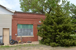 Old bank in Crystal Springs, Kansas by Kathy Alexander.