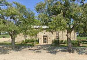 An old building in Flush, Kansas courtesy Google Maps.