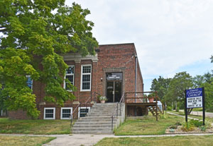 Commnity Church in Formoso, Kansas by Kathy Alexander.