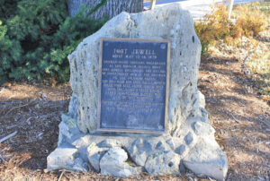 Fort Jewell, Kansas Marker.