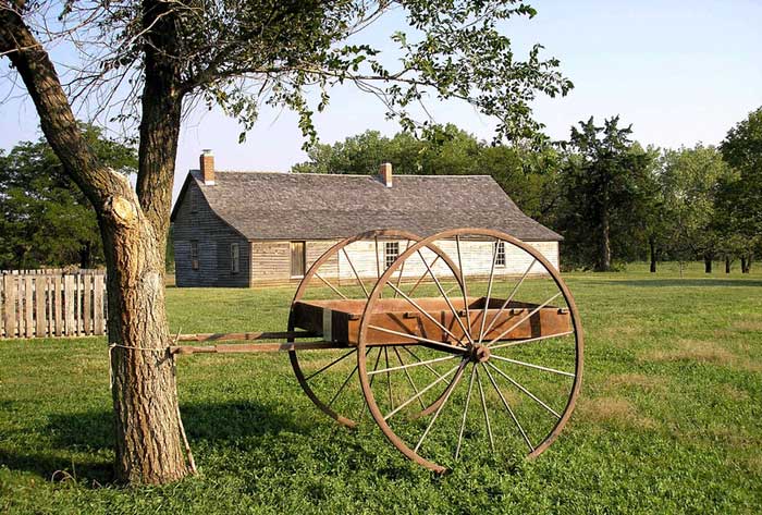 Hollenberg Pony Express Station by Kathy Weiser-Alexander.