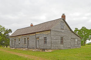 Hollenburg Pony Express Station near Hanover, Kansas by Kathy Alexander.