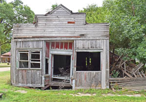 Old store and post office in Ionia, Kansas by Kathy Alexander.