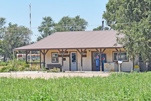 Kendall, Kansas Post Office by Kathy Alexander.