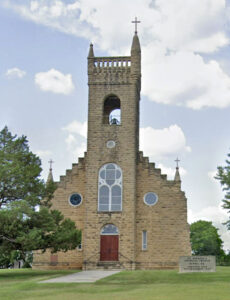 Kimeo, Kansas Catholic Church, courtesy Google Maps.