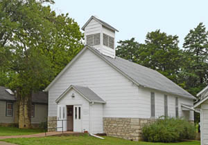 A Community Church in Matfield Green today by Kathy Alexander.