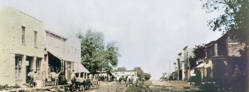 Matfield Green, Kansas in about 1900.