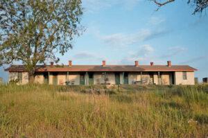 Matfield Station near Matfield Green, Kansas.