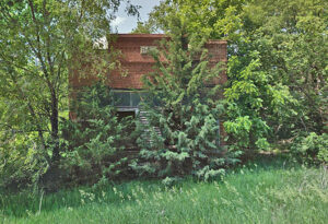 Old bank building in Montrose, Kansas courtesy of Google Maps.