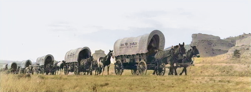 Oregon-California Trail in Northeast Kansas.