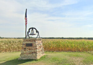 Salem Methodist Church Memorial in Jewell County, Kansas, courtesy Google Maps.