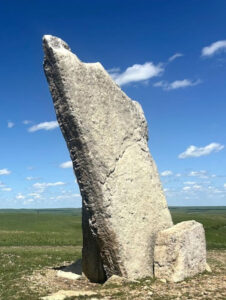 Teter Rock in Greenwood County, Kansas.