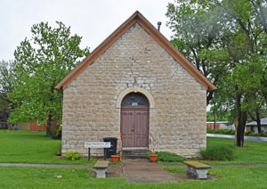 In 1977, the old German Evangelical Church building became the site of the Rock Creek Valley Historical Society Museum. It was listed on the National Register of Historic Places in January 2018. It is located at 100 South 6th Street. Photo by Kathy Alexander.