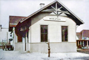 Wheaton, Kansas Depot.