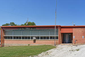 Old school in Wheaton, Kansas by Kathy Alexander.