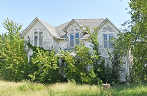 An old house in Wheaton, Kansas by Kathy Alexander.