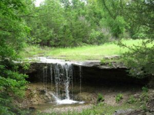 Alcove Spring in Marshall County, Kansas.