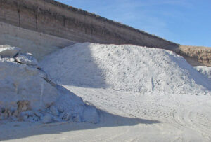 Volcanic Ash in Calvert, Kansas.