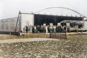 Airport in Clay Center, Kansas, 1930.