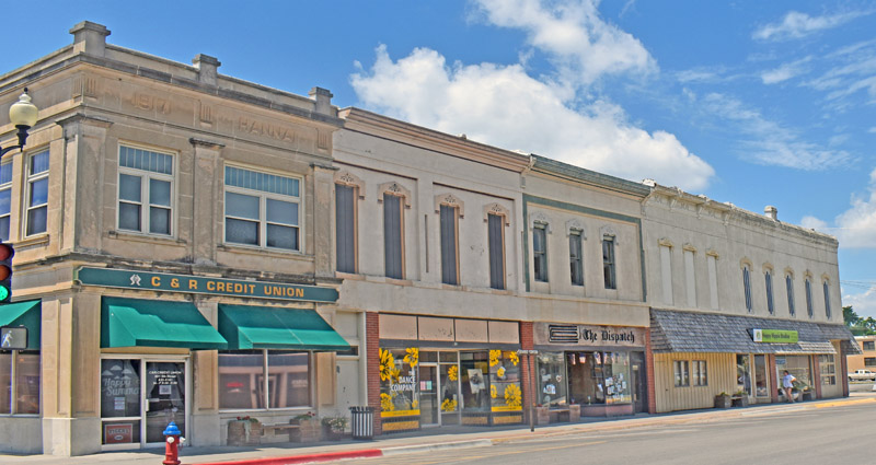 Clay Center, Kansas buildings by Kathy Alexander.