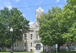 Clay County Courthouse in Clay Center, Kansas by Kathy Alexander.