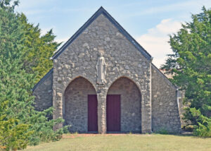 St. Mary's Catholic Church in Densmore, Kansas by Kathy Alexander.