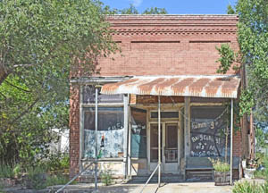 An old business building in Edmond, Kansas by Kathy Alexander.