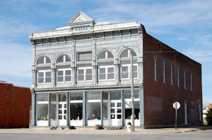 Opera House in Grainfield, Kansas by Kathy Alexander.