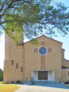 Catholic Church in Grainfield, Kansas.