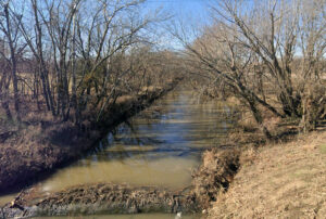 Labette Creek in Labette County, Kansas.