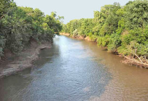 Neosho River, Kansas.