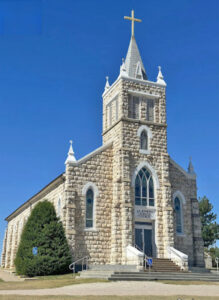 St Joseph Catholic Church in New Amelo, Kansas, courtesy Google Maps.